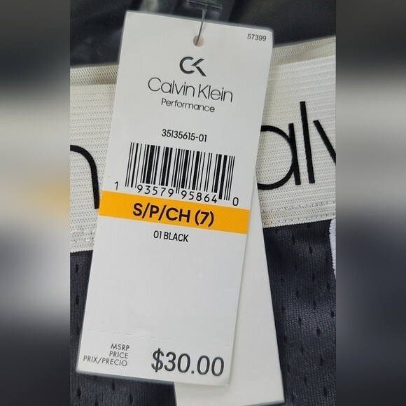 Girl's Calvin Klein Performance Shorts Size S - Picture 3 of 4